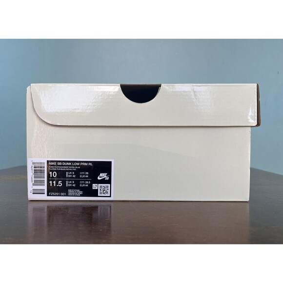 Nike SB Dunk Low "Rayssa Leal" Deep Royal/Vivid Purple Men's Size 10 FZ5251-001 - Picture 12 of 12